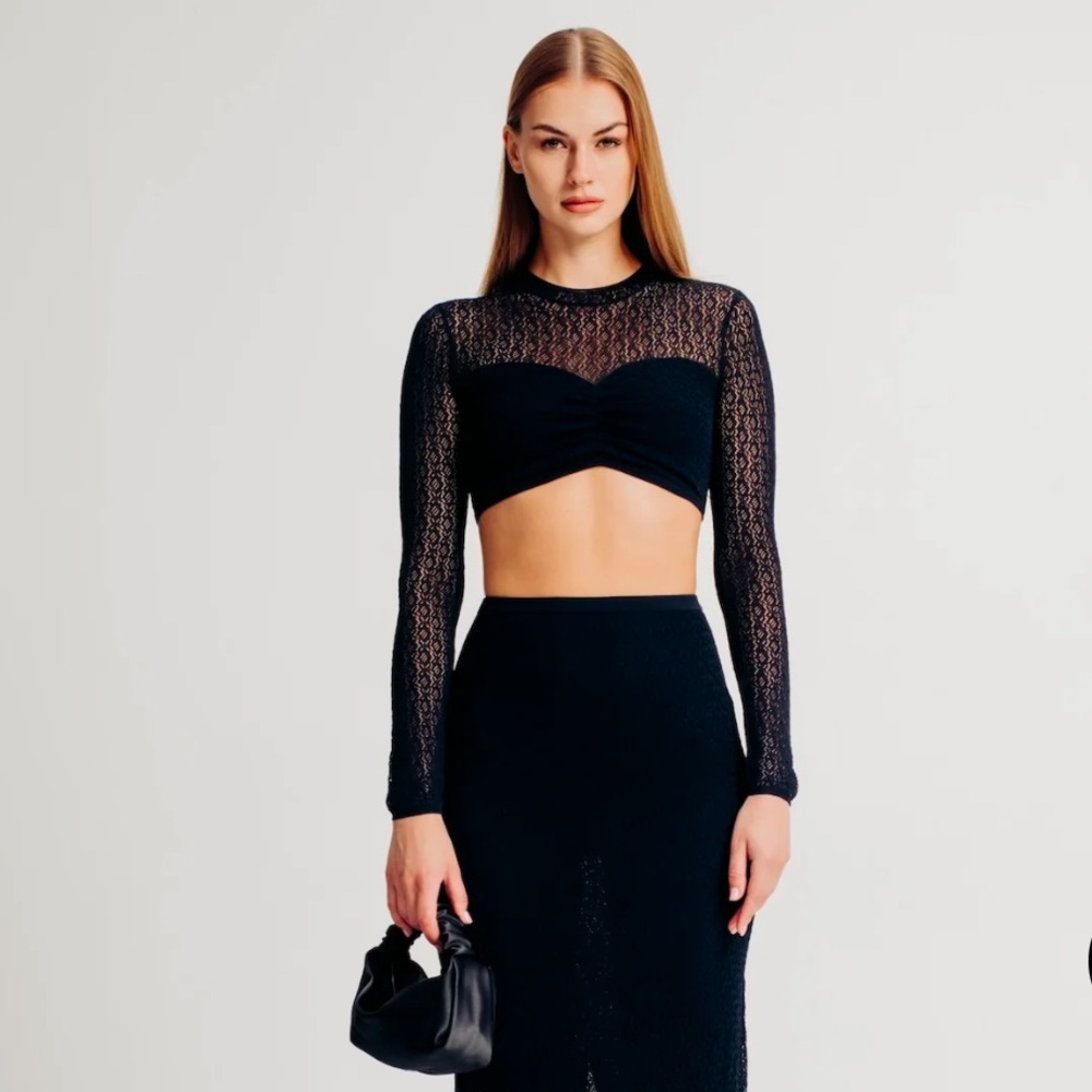 Beverly Top TORN BY RONNY KOBO Medium black - Picture 2 of 4